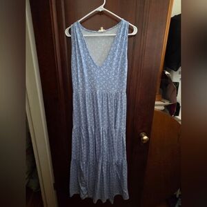 See You Monday Floral Maxi Dress- Size Large
